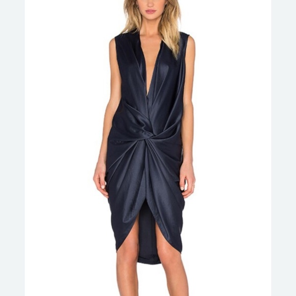 ONE FELL SWOOP Elana Dress in Black - Picture 1 of 5